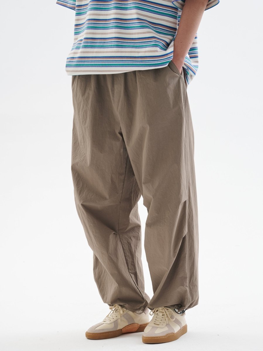 pleated straight pants N3711 - NNine