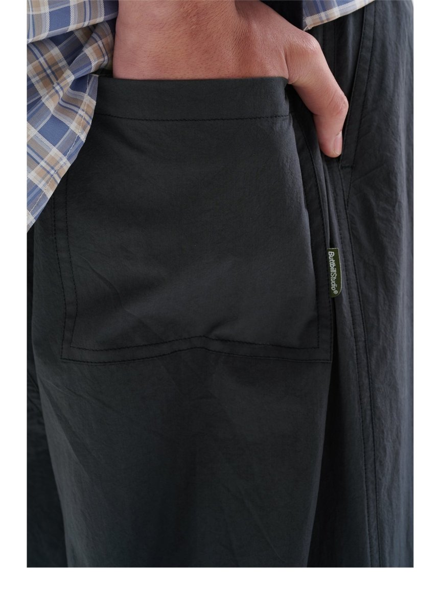 pleated straight pants N3711 - NNine