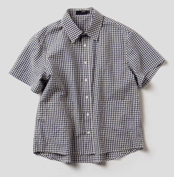 ポケットチェックシャツ 混紡素材 / Pocket Check Shirt N5519 - ファッション通販NNine（ナイン）