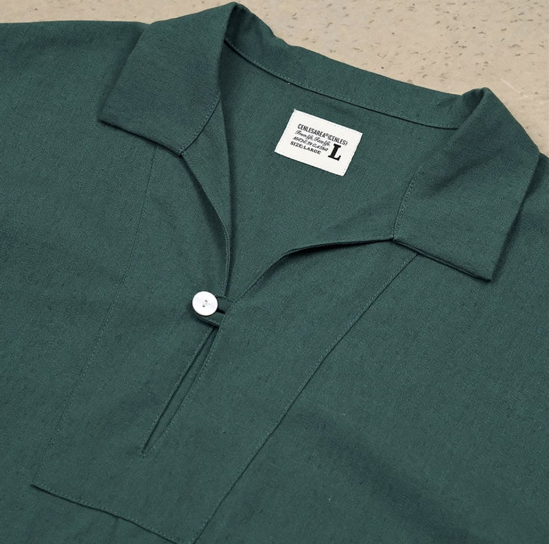 pocket pullover shirt / フィールドポケット付き半袖シャツ N3882 - NNine