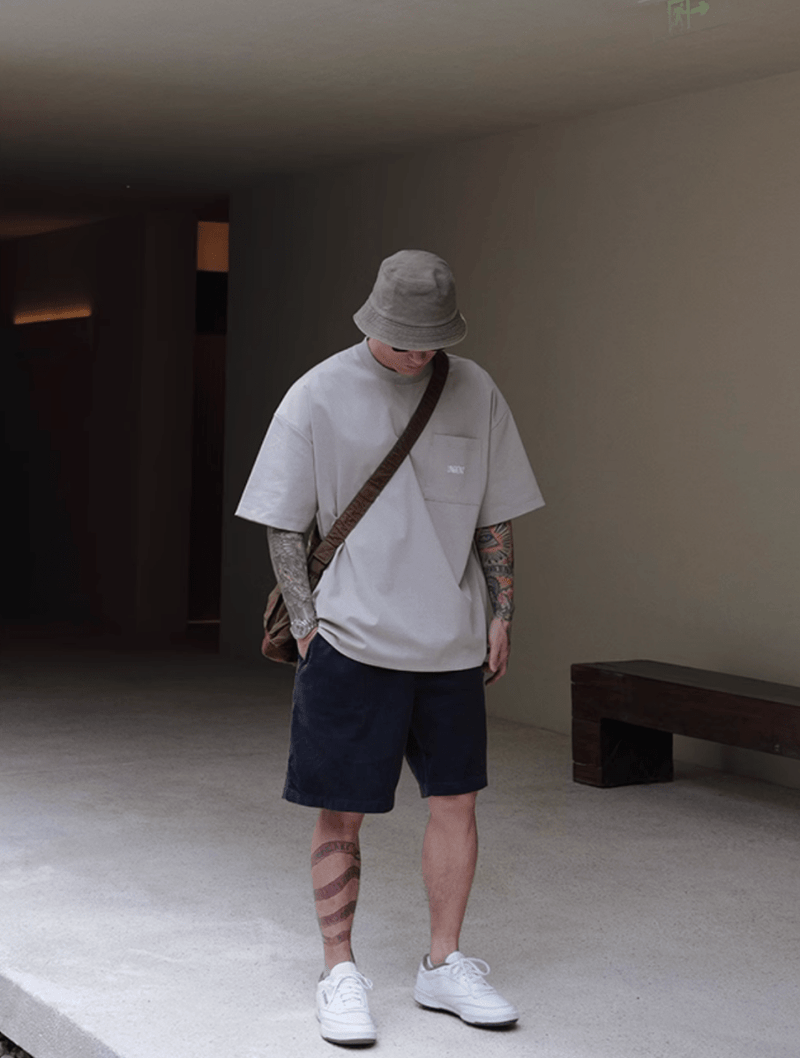 pocket short sleeve t-shirt N5148 - ファッション通販 NNine(ナイン)