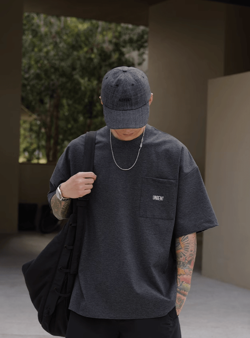 pocket short sleeve t-shirt N5148 - ファッション通販 NNine(ナイン)