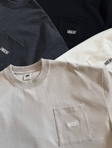 胸ポケット刺繍 ヘビーコットン Tシャツ N5148