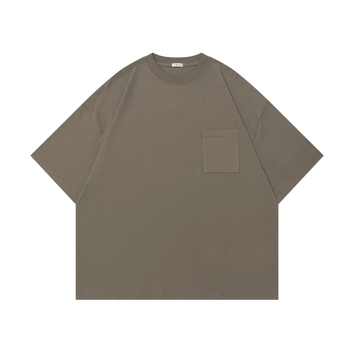 Pocket T-shirt Wide Short / ポケット Tシャツ 半袖 ワイド ショート