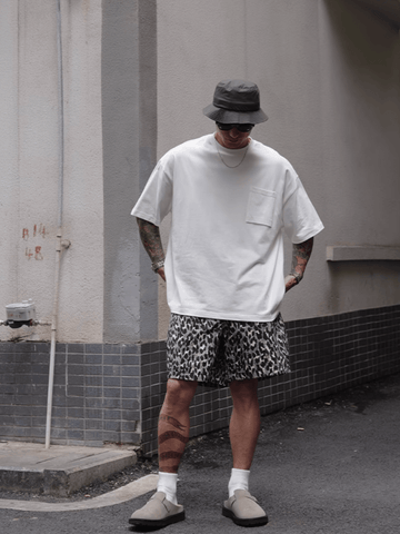 Pocket T-shirt Wide Short / ポケット Tシャツ 半袖 ワイド ショート Pocket T-shirt Wide Short / ポケット Tシャツ 半袖 ワイド ショート