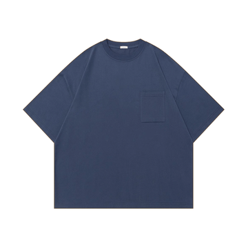 Pocket T-shirt Wide Short / ポケット Tシャツ 半袖 ワイド ショート