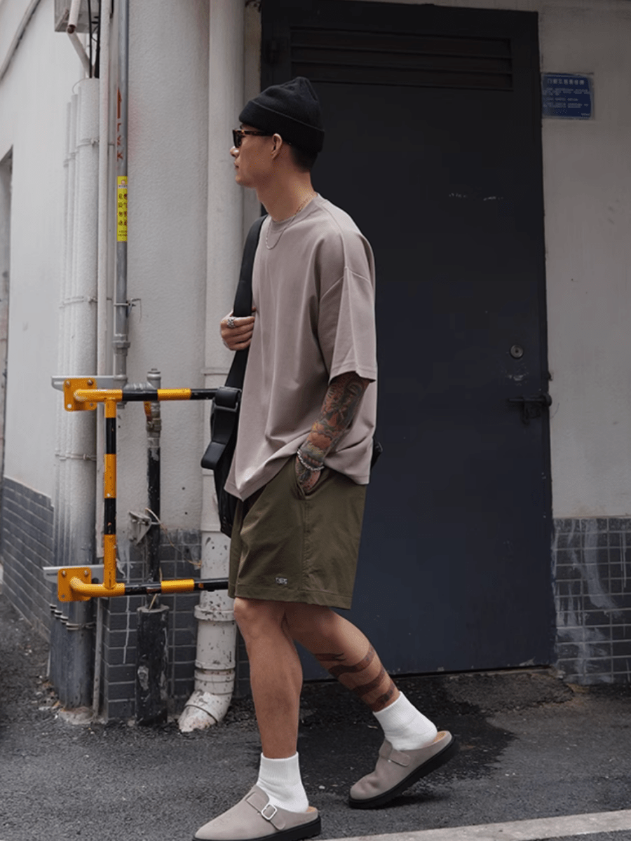 Premium Cotton Nylon Tee / 上質 Tシャツ 半袖 ベーシック ひんやり 透けにくい N5334 - ファッション通販 NNine(ナイン)