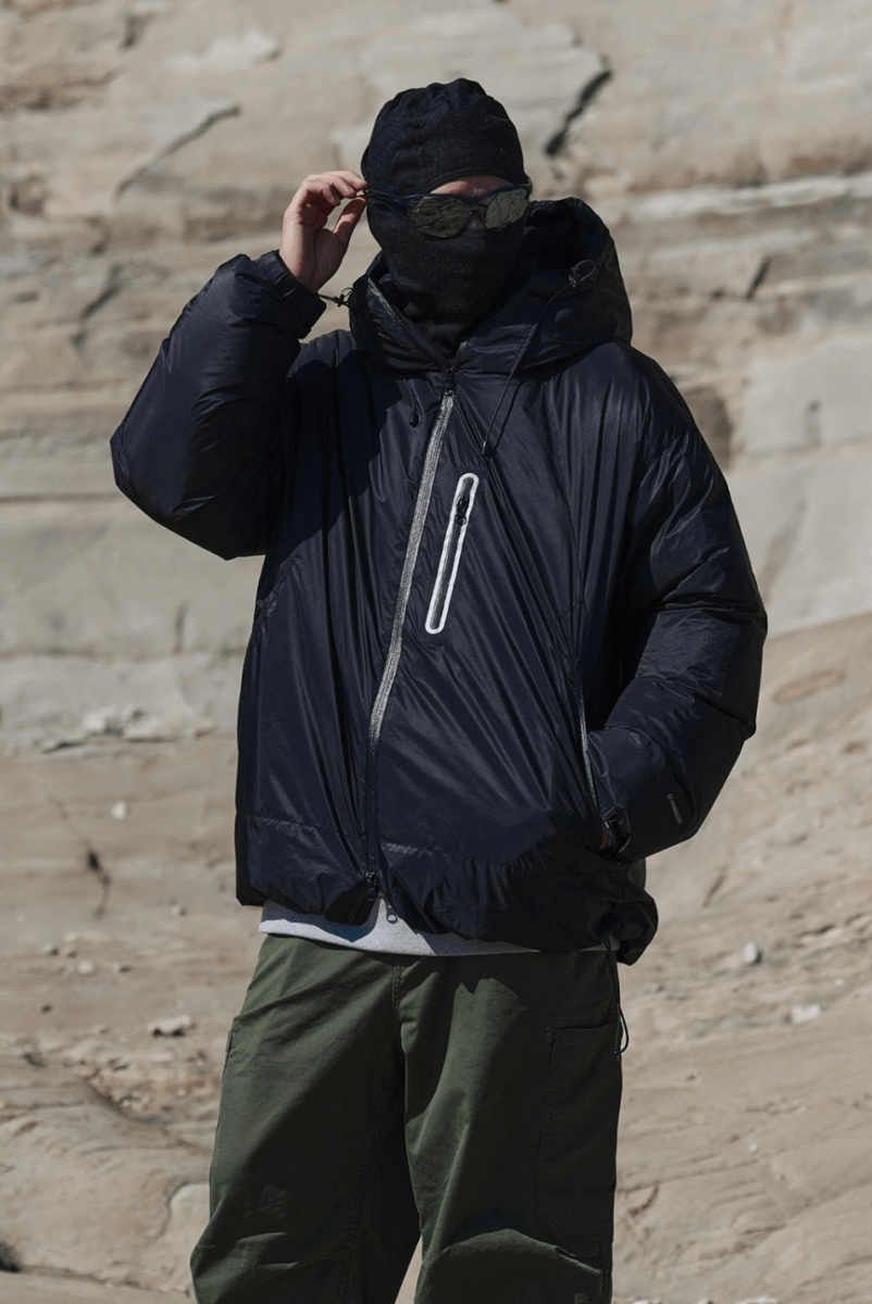 【ハイテク素材機能性】PrimaLoft cold weather down jacket N4858 - NNine