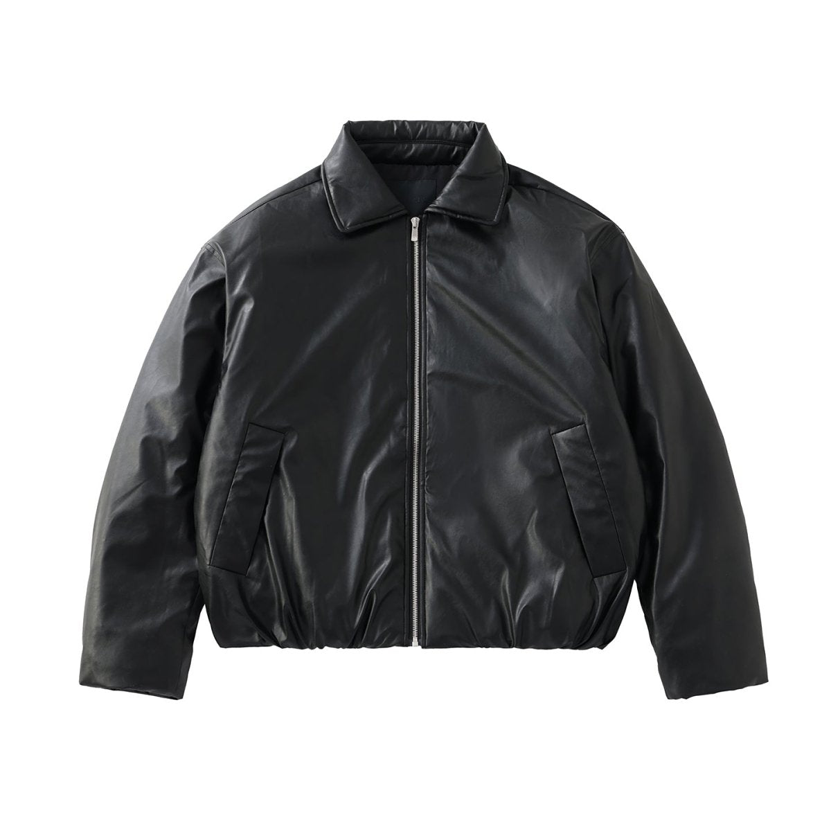 PrimaLoft® Gold・PUレザー・パデッドブルゾン　N6100 - ファッション通販NNine（ナイン）