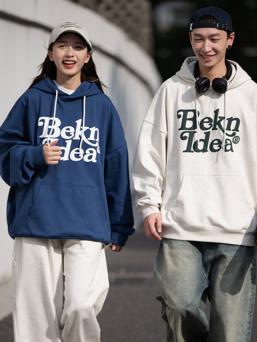 Print pullover hoody N2577 - NNine