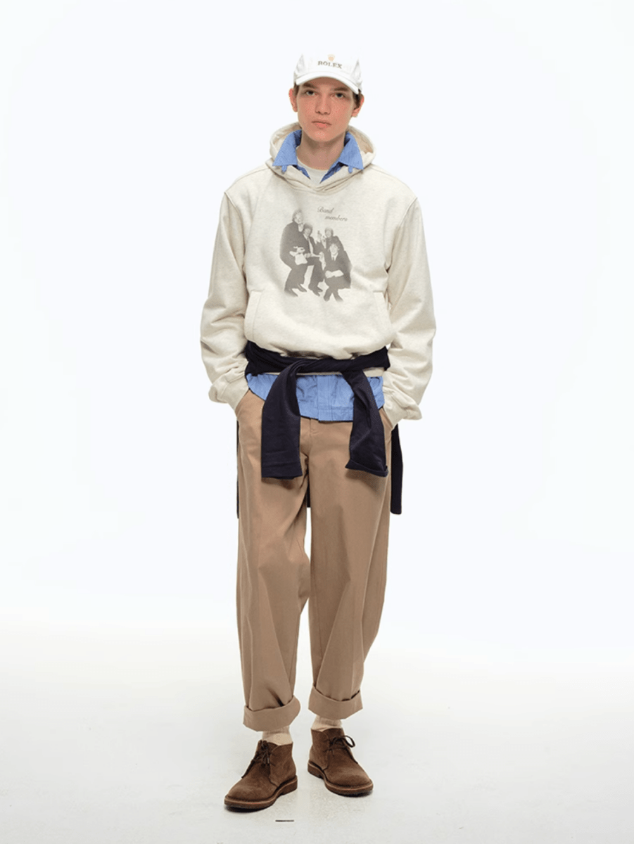 printed hoodie N5135 - ファッション通販 NNine(ナイン)