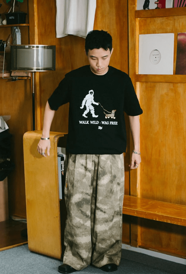 printed t-shirt N5269 - ファッション通販 NNine(ナイン)