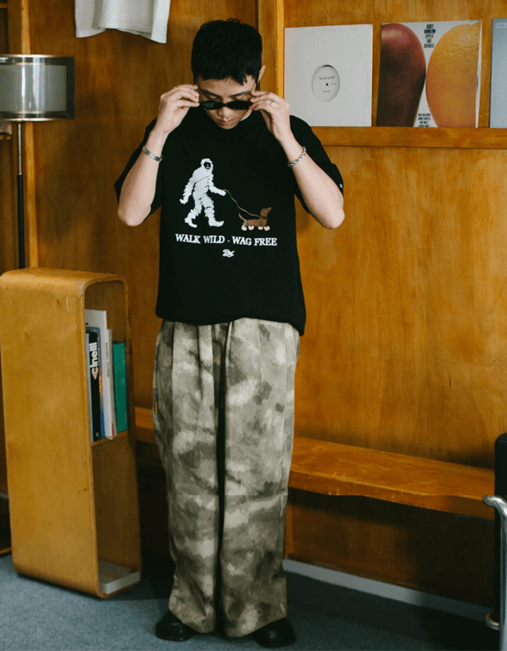 printed t-shirt N5269 - ファッション通販 NNine(ナイン)