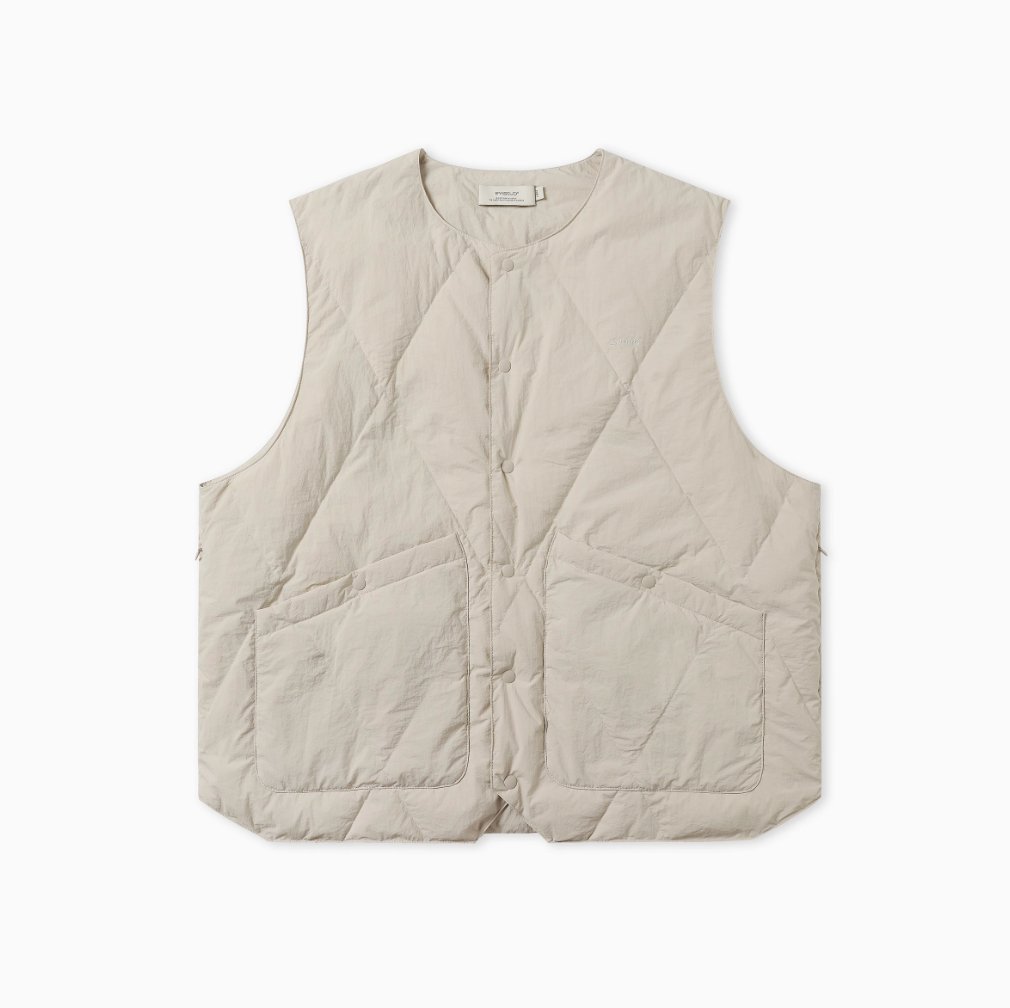 quilted down vest N4704 - NNine