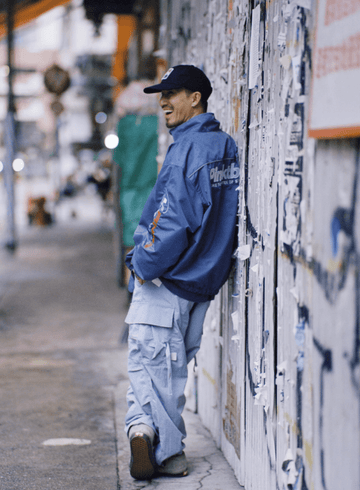 racing jumper / 90sレトロ オーバーサイズ レーシングジャケット N4528