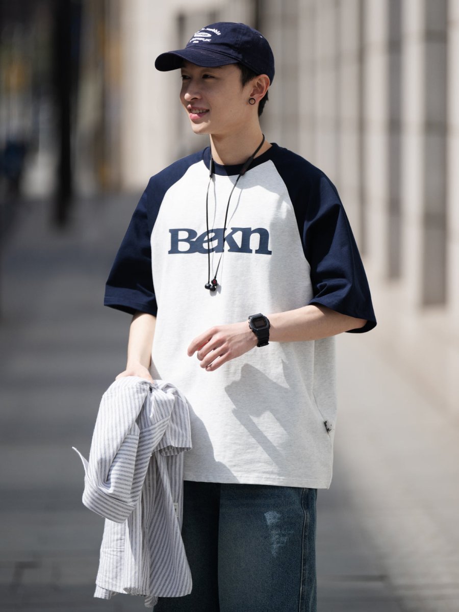 Raglan sleeve T-shirt N3405 - NNine