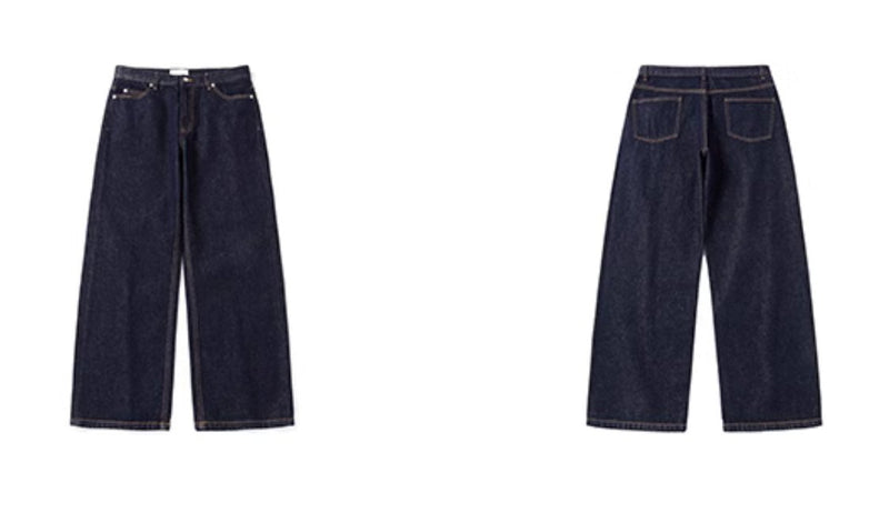 raw straight denim pants N4792 - NNine