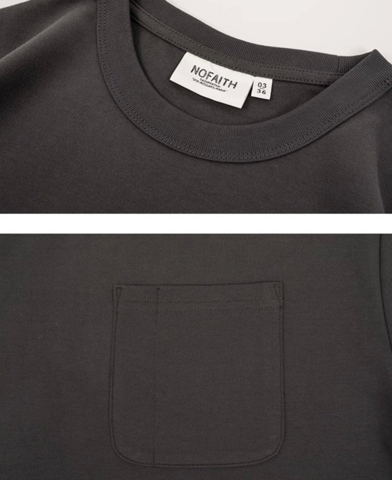 Retro basic pocket T-shirt / レトロベーシックポケットロンT N4199 - NNine