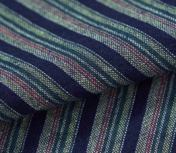 retro blue striped shirt N3536 - NNine