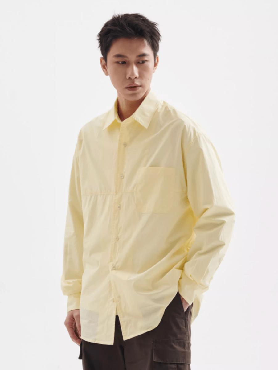 retro casual long sleeve shirt N5255 - ファッション通販 NNine(ナイン)