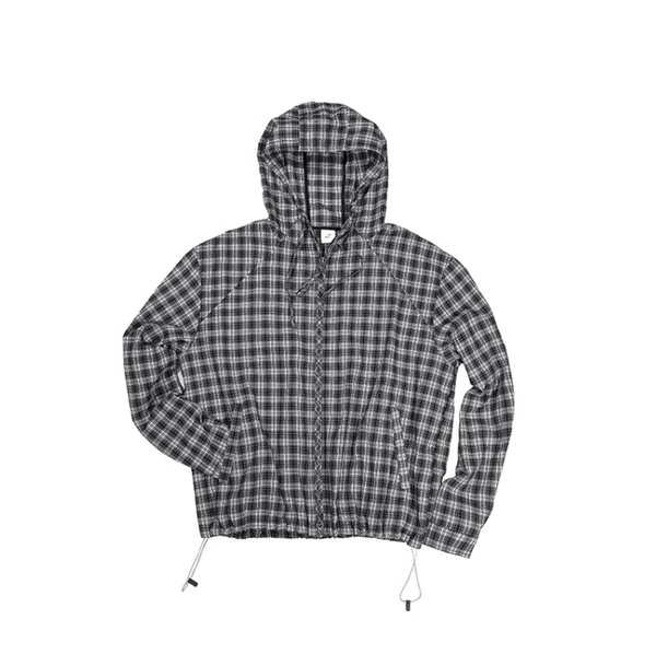 Retro check lightweight zip hoodie N5236 - ファッション通販 NNine(ナイン)