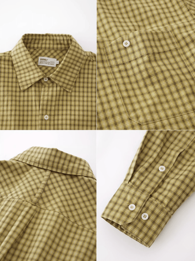 retro check shirt N4913 - ファッション通販 NNine(ナイン)