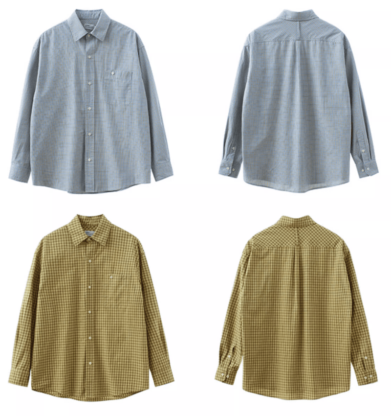 retro check shirt N4913 - ファッション通販 NNine(ナイン)