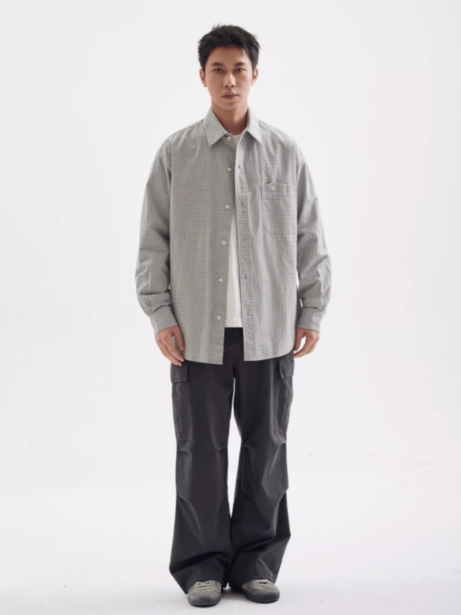 retro check shirt N4913 - ファッション通販 NNine(ナイン)