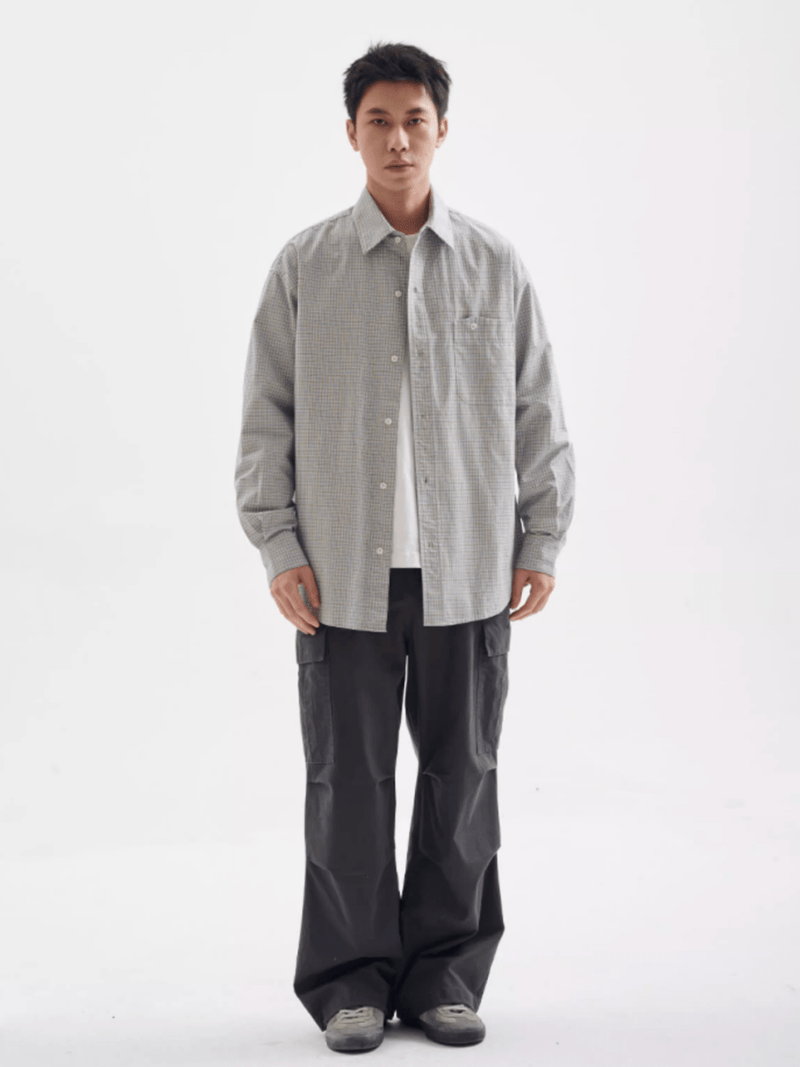 retro check shirt N4913 - ファッション通販 NNine(ナイン)
