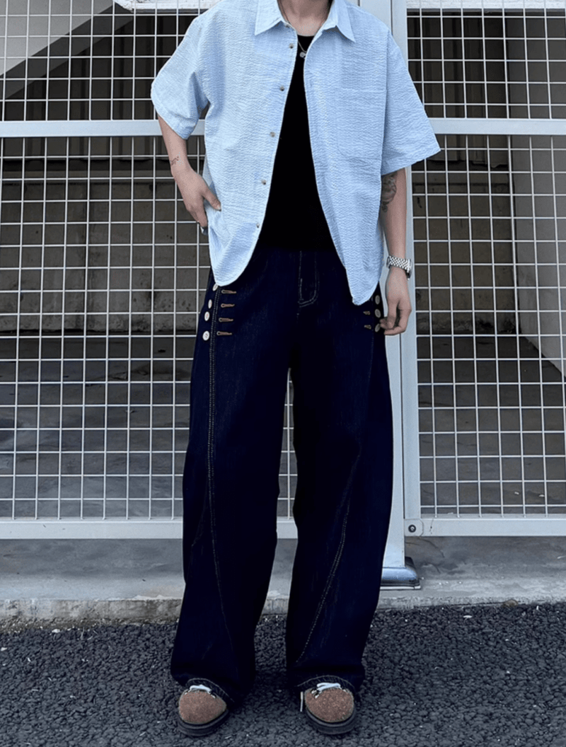 Retro Check Shirt N5545 - ファッション通販NNine（ナイン）