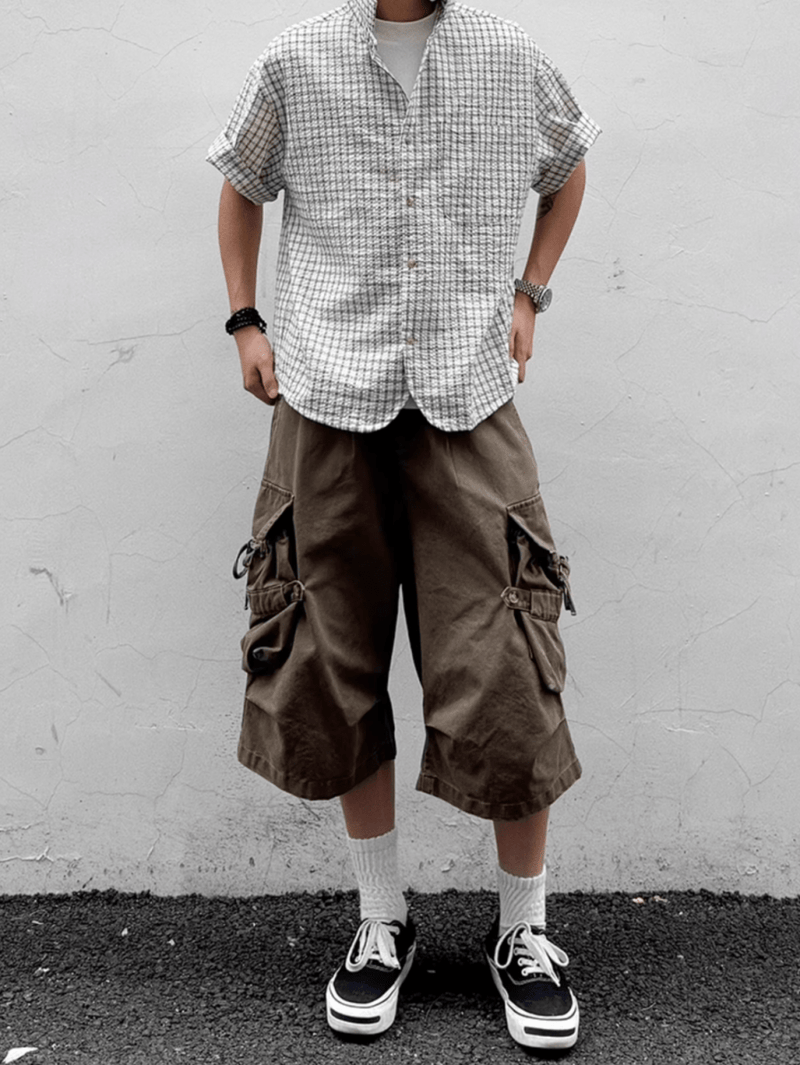Retro Check Shirt N5545 - ファッション通販NNine（ナイン）