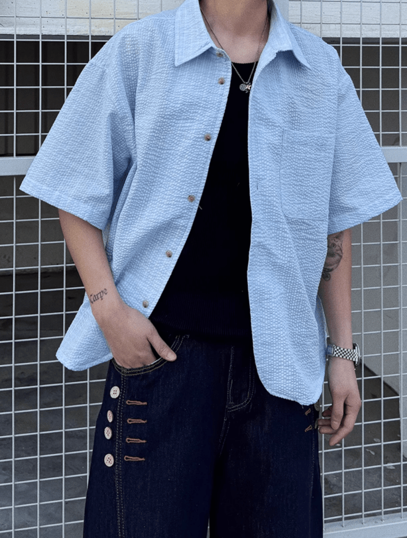 Retro Check Shirt N5545 - ファッション通販NNine（ナイン）