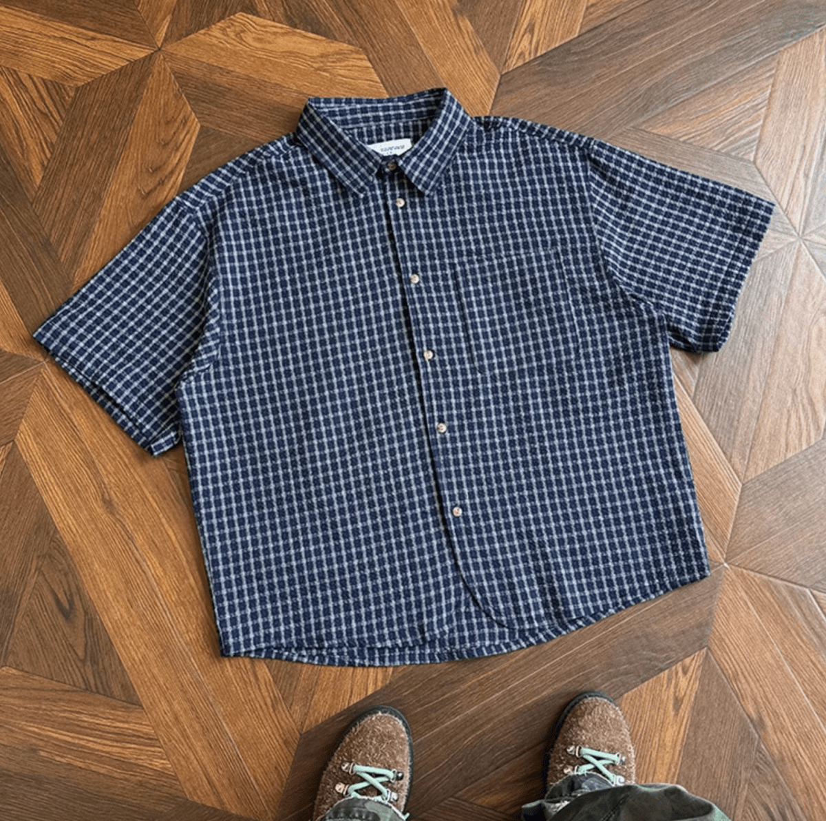 Retro Check Shirt N5545 - ファッション通販NNine（ナイン）