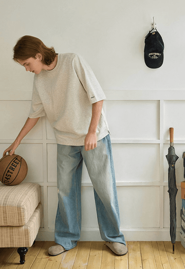 retro distressed denim pants N4811デニムパンツ retro distressed denim pants N4811 – ファッション通販NNine