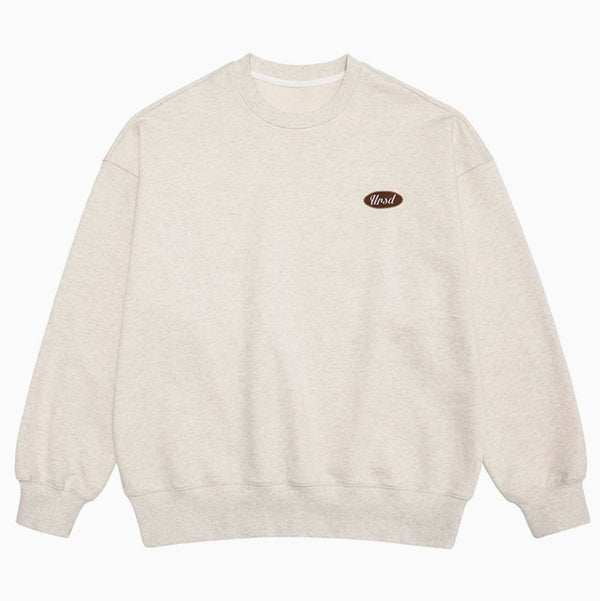 retro elbow patch sweatshirt / エルボーパット付きスウェット N4424 - NNine