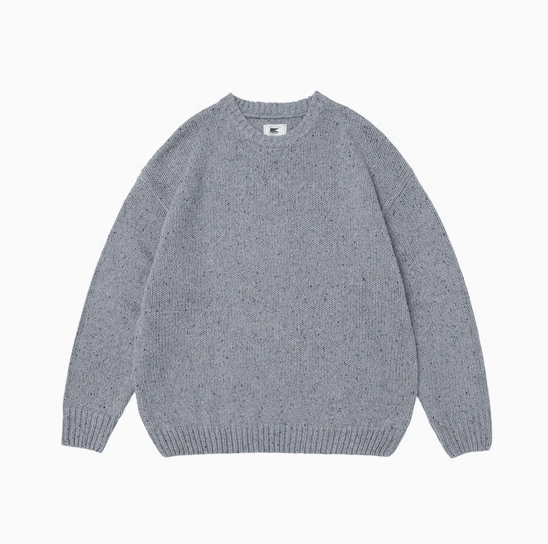 【ウールブレンドニット】retro knit sweater N4843 - NNine