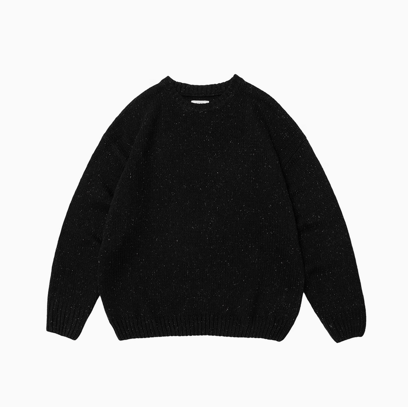 【ウールブレンドニット】retro knit sweater N4843 - NNine