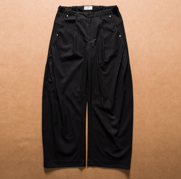 レトロストライプパンツ 混紡素材 / Retro Striped Pants N5480