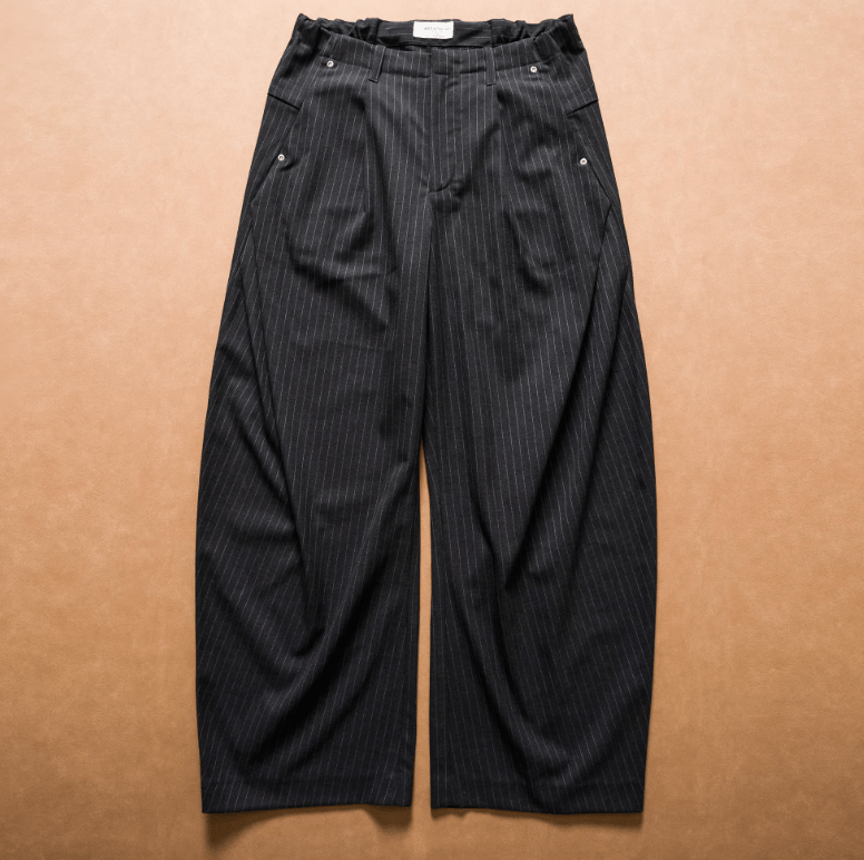レトロストライプパンツ 混紡素材 / Retro Striped Pants N5480 - メンズファッション通販 NNine(ナイン)