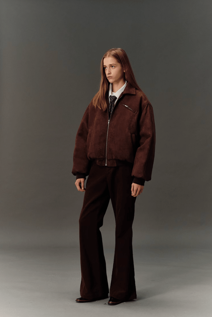 retro suede jacket N4876 - NNine