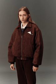 retro suede jacket N4876 - NNine