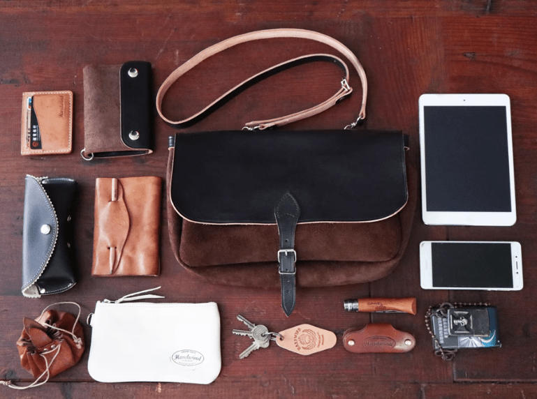 Retro Vintage Cowhide Suede Messenger Bag N5264 - ファッション通販 NNine(ナイン)