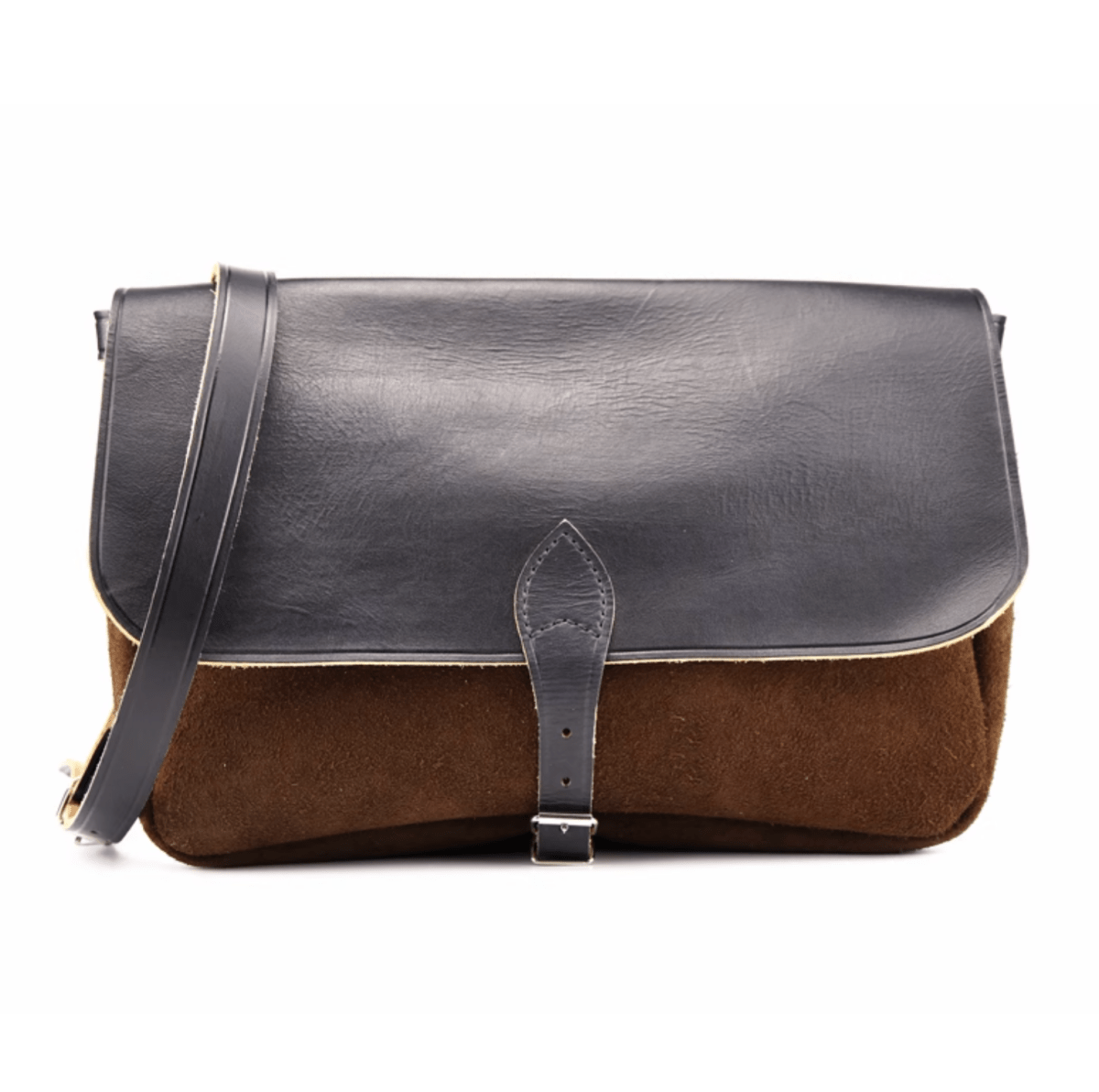Retro Vintage Cowhide Suede Messenger Bag N5264 - ファッション通販 NNine(ナイン)