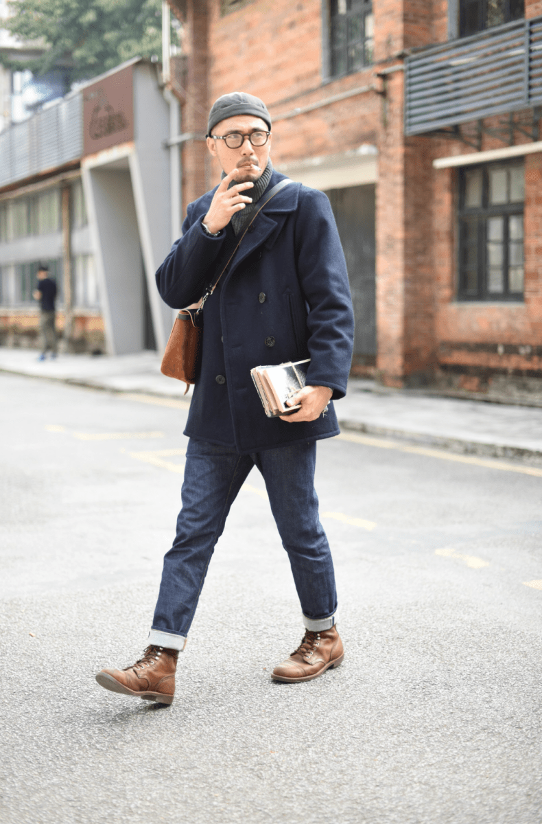 Retro Vintage Cowhide Suede Messenger Bag N5264 - ファッション通販 NNine(ナイン)