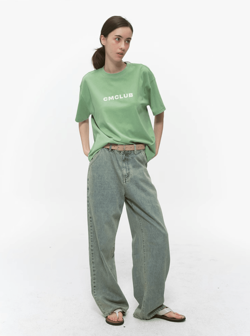 レトロウォッシュワイドジーンズ / Retro Wash Wide Jeans N5534 - ファッション通販NNine（ナイン）