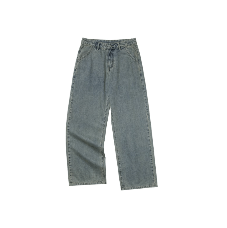 レトロウォッシュワイドジーンズ / Retro Wash Wide Jeans N5534 - ファッション通販NNine（ナイン）