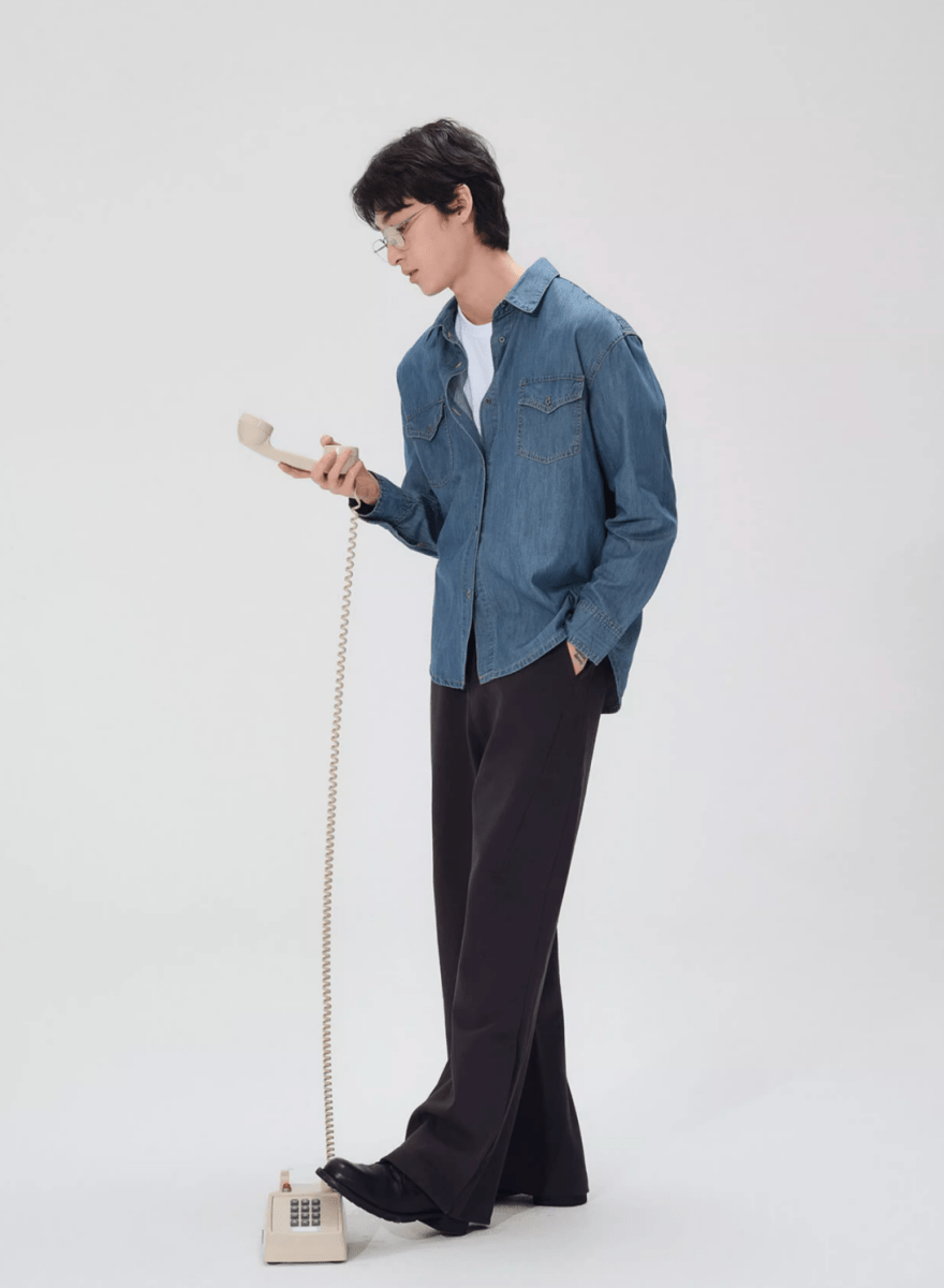 retro wide leg pants N5125 - ファッション通販 NNine(ナイン)