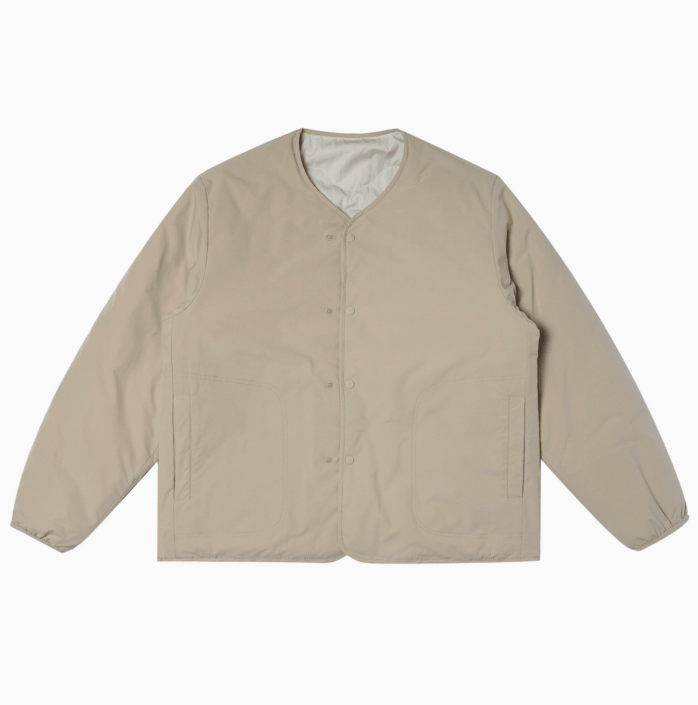 Reversible collarless quilted down jacket N4800 - ファッション通販NNine（ナイン）