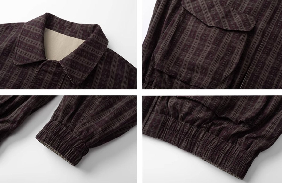 reversible harrington jacket / ショート丈リバーシブルジャケット N4089 - NNine