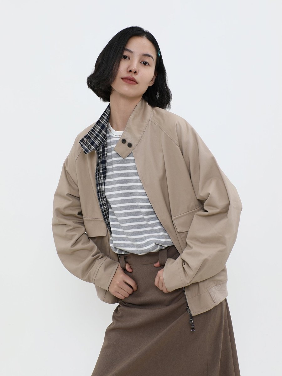 reversible harrington jacket N4700 - NNine